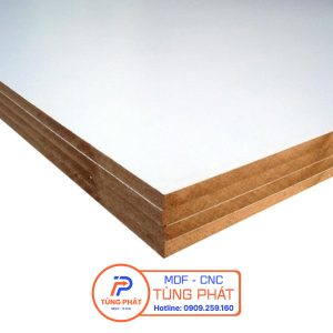 Ván Phủ Poly Keo Trắng Bóng